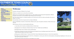 Desktop Screenshot of clitheroetowncouncil.gov.uk